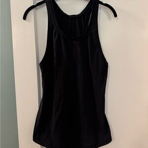 lululemon black racer back tank